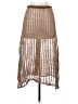 Solid & Striped 100% Polyester Brown Casual Skirt Size S - photo 2
