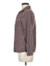 Notations Polka Dots Burgundy Long Sleeve Blouse Size M (petite) - photo 5