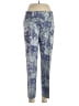Banana Republic Monogram Print Blue Casual Pants Size 4 - photo 1