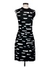 Halogen Graphic Black Cocktail Dress Size S - photo 1