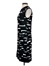 Halogen Graphic Black Cocktail Dress Size S - photo 5