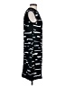 Halogen Graphic Black Cocktail Dress Size S - photo 4