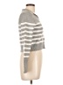 Happily Grey Gray Long Sleeve Top Size L - photo 4