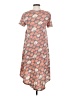 Lularoe Paisley Orange Casual Dress Size XS - photo 2