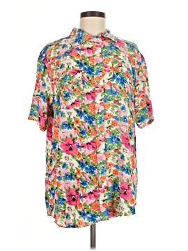 Sandrine Rose Short Sleeve Button Down Shirt