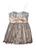 Assorted Brands 100% Polyester Metallic Silver Dress Size 9 - 10 - photo 1
