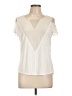 AIKO 100% Rayon Ivory Short Sleeve Top Size L - photo 1