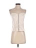 PrettyLittleThing 100% Polyester Ivory Sleeveless Blouse Size 8 - photo 1