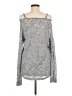 Three Dots Gray Pullover Sweater Size M - photo 2