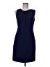 Ava & Aiden Solid Blue Cocktail Dress Size 6 - photo 1