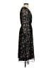 MSK Floral Black Cocktail Dress Size S (petite) - photo 4