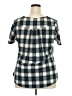 Unbranded Blue Short Sleeve Blouse Size 2X - photo 2