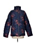 Sundance 100% Polyester Hearts Blue Snow Jacket Size S - photo 1