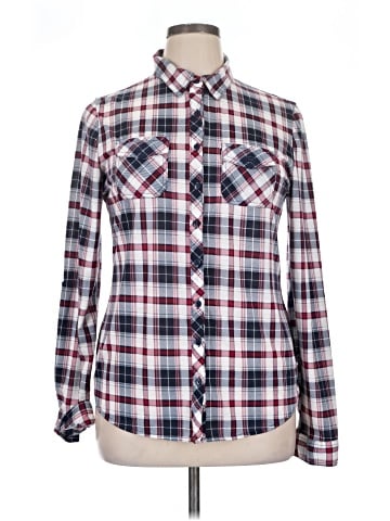 Passport Long Sleeve Button-Down Shirt (view 1)