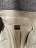 Banana Republic 100% Polyester Solid Gray Khakis Size 32 waist - photo 7