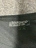 Topshop 100% Polyester Black Short Sleeve T-Shirt Size 4 - photo 7