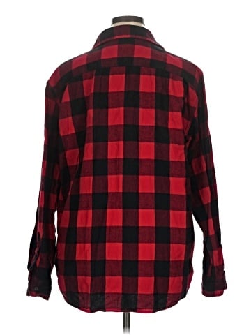 Faded Glory Long Sleeve Button-Down Shirt (view 2)