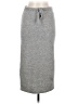 Monsoon Solid Gray Casual Skirt One size (estimated) - photo 1