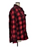 Faded Glory 100% Cotton Plaid Red Long Sleeve Button-Down Shirt Size XL - photo 4