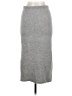 Monsoon Solid Gray Casual Skirt One size (estimated) - photo 2
