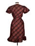 Gymboree Plaid Red Casual Dress Size L - photo 2