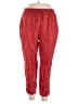 Tucker 100% Cupro Red Casual Pants Size XL - photo 1