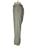 MNG Solid Green Casual Pants Size 6 - photo 5