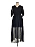 Unbranded 100% Polyester Black Casual Dress Size XL - photo 1