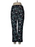 Ann Taylor LOFT Floral Blue Casual Pants Size 4 - photo 2