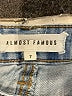 Almost Famous Blue Denim Shorts Size 7 - photo 3
