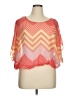 A. Byer Orange 3/4 Sleeve Blouse Size XL - photo 1