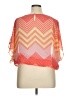 A. Byer Orange 3/4 Sleeve Blouse Size XL - photo 2