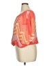 A. Byer Orange 3/4 Sleeve Blouse Size XL - photo 5