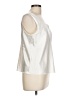 Escapades 100% Polyester Silver Sleeveless Blouse Size L - photo 4
