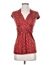 Trina Turk 100% Silk Pink Blouse Size 0 - photo 1