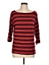 Paul Harris Design Red 3/4 Sleeve Top Size L - photo 1