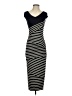 Bailey 44 Stripes Black Cocktail Dress Size S - photo 1
