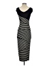 Bailey 44 Stripes Black Cocktail Dress Size S - photo 2