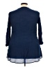 St. John's Bay Blue 3/4 Sleeve Blouse Size 3X - photo 2