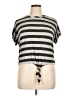 Lily Star Gray Short Sleeve Top Size XL - photo 1