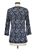 Magnolia Grace Blue 3/4 Sleeve Blouse Size M - photo 2