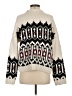 Lou & Grey Print Ivory Pullover Sweater Size S - photo 2