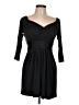 Catherine Malandrino Solid Black Cocktail Dress Size L - photo 1