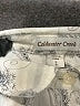 Coldwater Creek 100% Cotton Paisley Silver 3/4 Sleeve Blouse Size 8 - photo 7