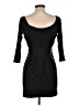 Catherine Malandrino Solid Black Cocktail Dress Size L - photo 2