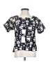 Unbranded Blue Short Sleeve Blouse Size XS (estimated) - photo 1