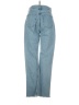 H&M 100% Cotton Hearts Blue Jeans Size 2 - photo 2
