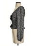 H&M 100% Polyester Polka Dots Black Long Sleeve Blouse Size XS - photo 5