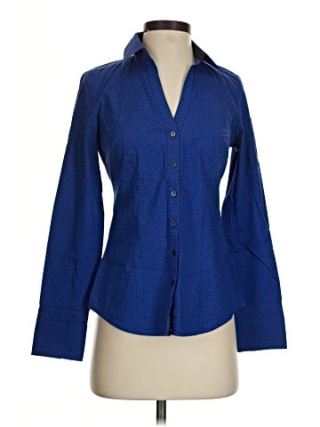 Express Design Studio Long Sleeve Blouse (view 1)