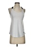 Nike 100% Polyester Silver Active Tank Size S - photo 1